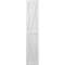 Ekena Millwork Americraft 3-Board Wood 2 Equal Panel Frmd Board-n-Batten Shutters w/Dbl Z-Bar, ARW102BF311X68WHH, PR ARW102BF311X68WHH - alternate 9